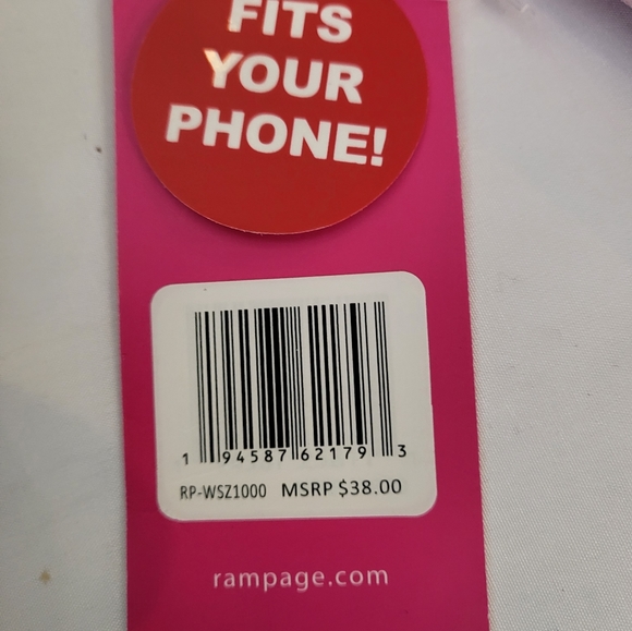 Rampage large faux leather zippered wallet NWT - Picture 2 of 6